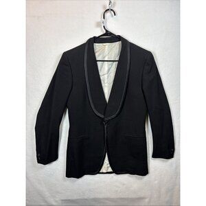 Abla Men Tuxedo Black Color Size  Wool 48 Size Only Coat